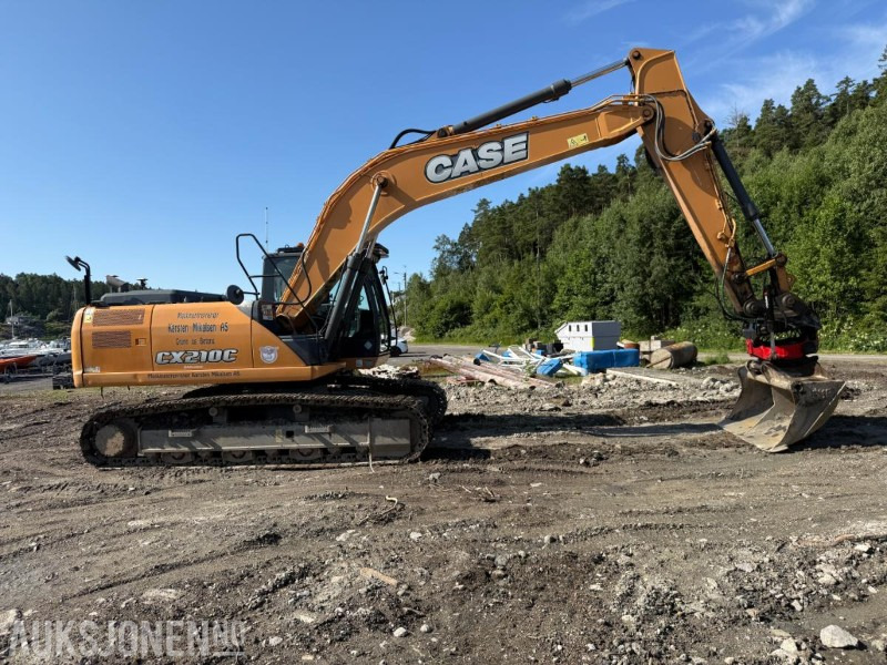 2015 Case CX210C BELTEGRAVER ROTOTILT ENGCON MASKINSTYRING SERVICEHISTORIKK LITE TIMER EN EIER. - Екскаватор: фото 2 2015 Case CX210C BELTEGRAVER ROTOTILT ENGCON MASKINSTYRING SERVICEHISTORIKK LITE TIMER EN EIER. - Екскаватор: фото 2