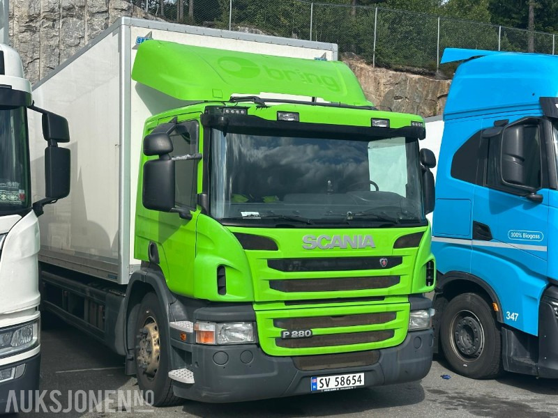 2015 Scania P-serie 280 4*2 - skapbil med løftelem og ryggekamera - Вантажівка з закритим кузовом: фото 5 2015 Scania P-serie 280 4*2 - skapbil med løftelem og ryggekamera - Вантажівка з закритим кузовом: фото 5
