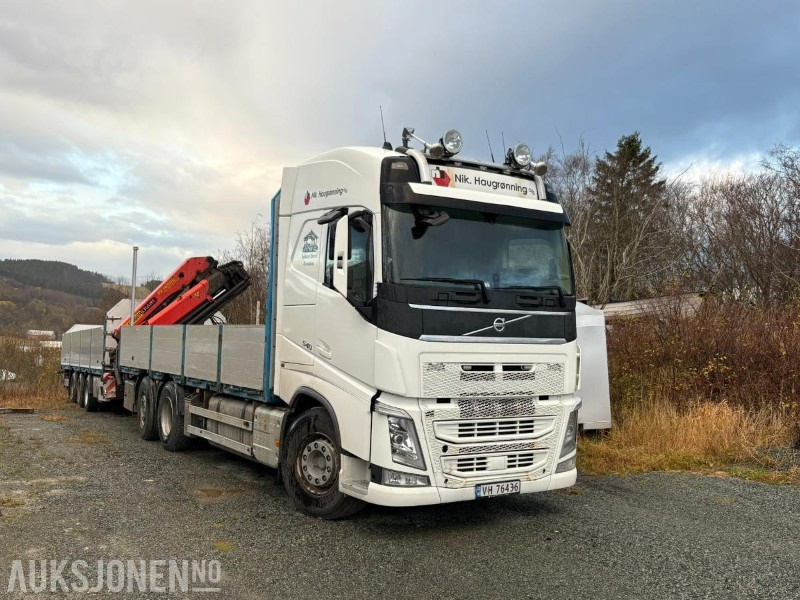 2015 VOLVO FH540 6X2 Euro6 Kranbil med Palfinger PK16502 - Вантажівка з маніпулятором: фото 3 2015 VOLVO FH540 6X2 Euro6 Kranbil med Palfinger PK16502 - Вантажівка з маніпулятором: фото 3