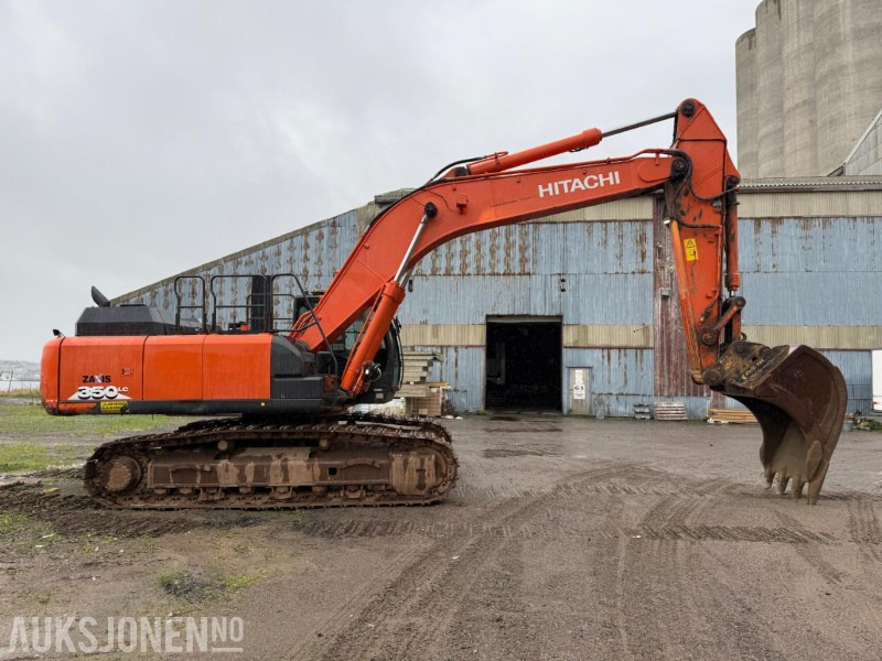 2016 Hitachi ZX350 - GPS - Pusseskuffe - Ripper - Tannskuffe - Екскаватор: фото 3 2016 Hitachi ZX350 - GPS - Pusseskuffe - Ripper - Tannskuffe - Екскаватор: фото 3