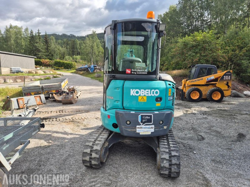 2016 Kobelco SK28SR-6, minigraver, 746 timer, AC - Міні-екскаватор: фото 4 2016 Kobelco SK28SR-6, minigraver, 746 timer, AC - Міні-екскаватор: фото 4