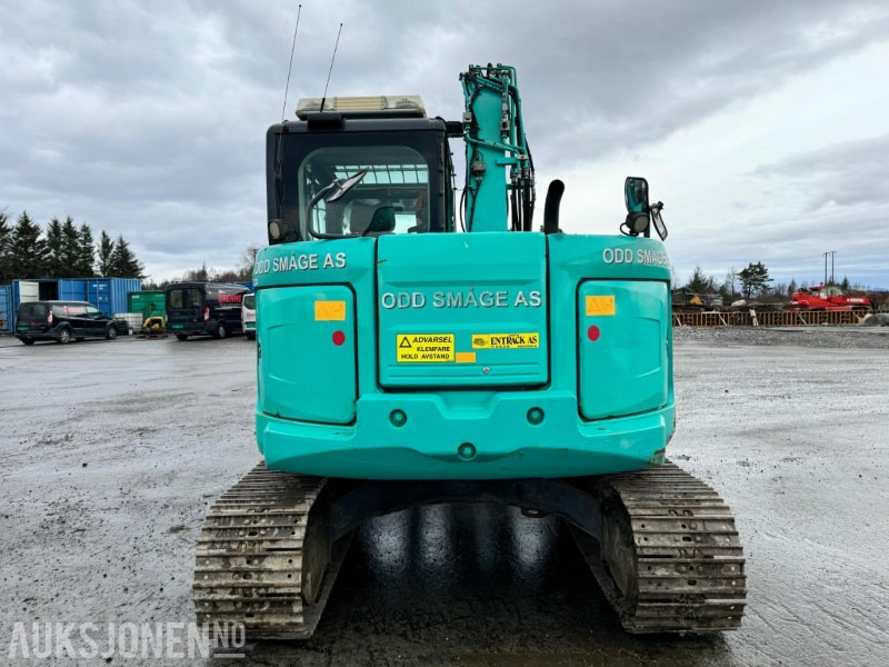 2016 Kobelco SK75SR-3E - 8 tonns gravemaskin - Tiltrotator - Pusskuffe - Bunkringspumpe - sentralsmøring - Sertifisert - Екскаватор: фото 5 2016 Kobelco SK75SR-3E - 8 tonns gravemaskin - Tiltrotator - Pusskuffe - Bunkringspumpe - sentralsmøring - Sertifisert - Екскаватор: фото 5