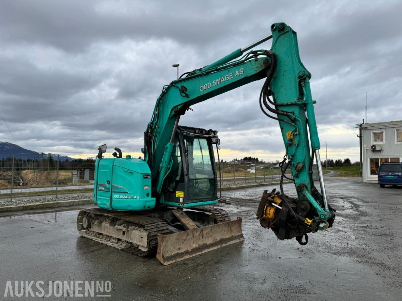 2016 Kobelco SK75SR-3E - 8 tonns gravemaskin - Tiltrotator - Pusskuffe - Bunkringspumpe - sentralsmøring - Sertifisert - Екскаватор: фото 3 2016 Kobelco SK75SR-3E - 8 tonns gravemaskin - Tiltrotator - Pusskuffe - Bunkringspumpe - sentralsmøring - Sertifisert - Екскаватор: фото 3