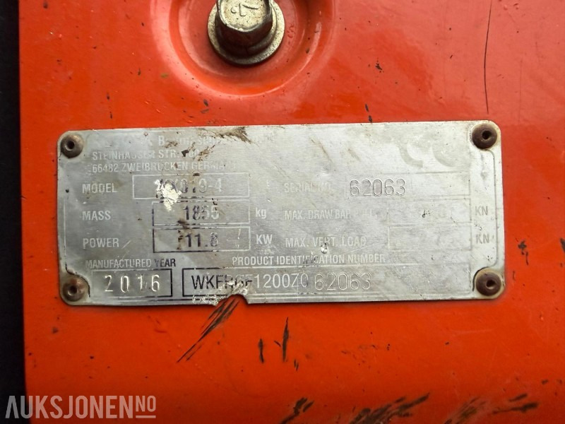 Міні-екскаватор 2016 Kubota KX019-4 MINIGRAVER NYE BELTER SERVICEHISTORIKK NY SERVICE 12/25.: фото 15