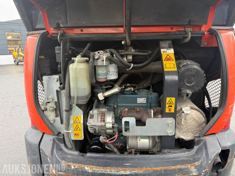 Міні-екскаватор 2016 Kubota KX019-4 MINIGRAVER NYE BELTER SERVICEHISTORIKK NY SERVICE 12/25.: фото 10