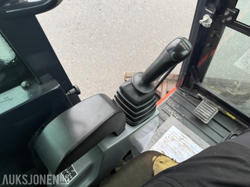 Міні-екскаватор 2016 Kubota KX019-4 MINIGRAVER NYE BELTER SERVICEHISTORIKK NY SERVICE 12/25.: фото 20