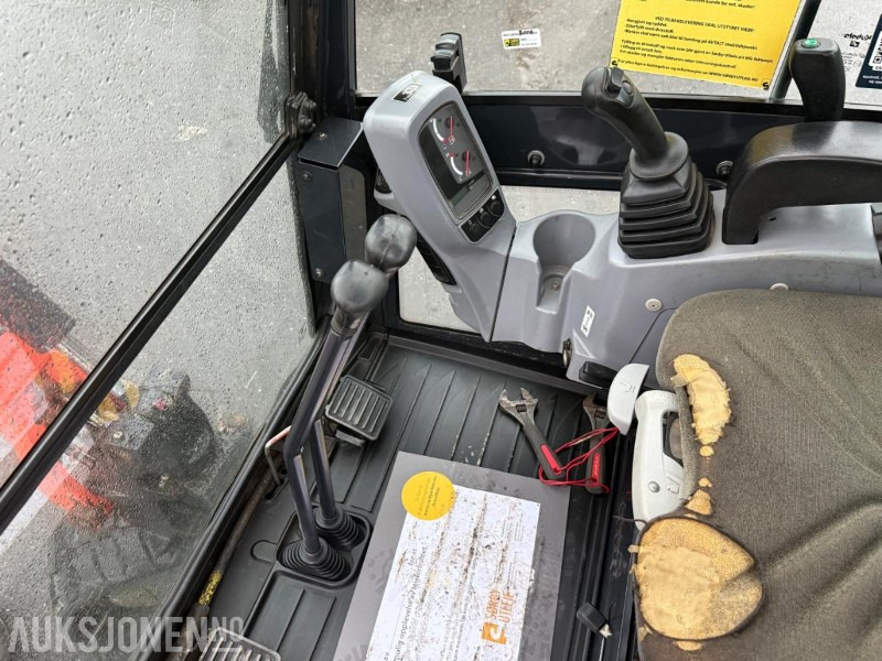 Міні-екскаватор 2016 Kubota KX019-4 MINIGRAVER NYE BELTER SERVICEHISTORIKK NY SERVICE 12/25.: фото 18