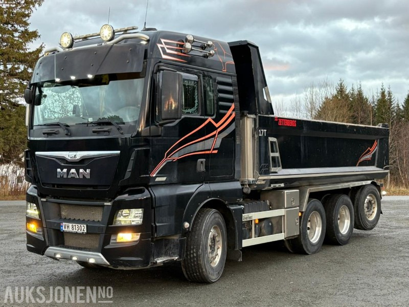 2016 MAN TGX 8x4 TIPPBIL MED ZETTERBERGS PLAN - EURO 6 - Самоскид вантажівка: фото 1 2016 MAN TGX 8x4 TIPPBIL MED ZETTERBERGS PLAN - EURO 6 - Самоскид вантажівка: фото 1