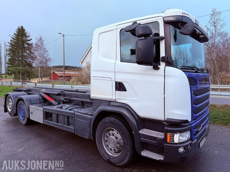 2016 Scania G450 EURO 6 444933 km - Styrbar boggi og Webasto - Гаковий мультиліфт вантажівка: фото 3 2016 Scania G450 EURO 6 444933 km - Styrbar boggi og Webasto - Гаковий мультиліфт вантажівка: фото 3