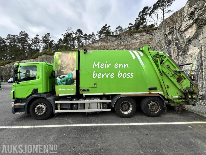2016 Scania P320 Komprimatorbil - 2 kammer Inkl. biokammer/MTM påbygg/EU ok - Сміттєвози: фото 2 2016 Scania P320 Komprimatorbil - 2 kammer Inkl. biokammer/MTM påbygg/EU ok - Сміттєвози: фото 2