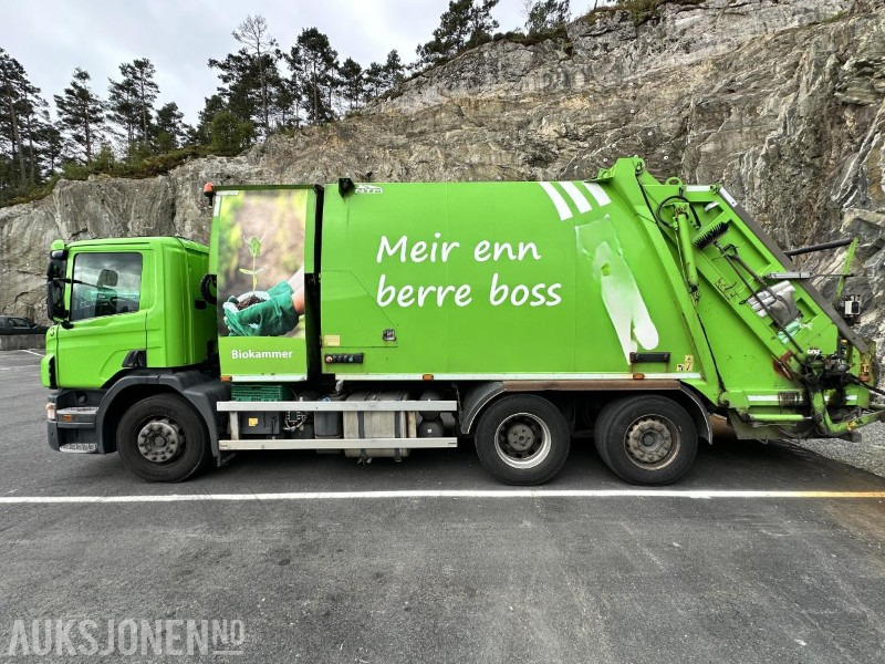 2016 Scania P320 Komprimatorbil - 2 kammer Inkl. biokammer/MTM påbygg - Сміттєвози: фото 2 2016 Scania P320 Komprimatorbil - 2 kammer Inkl. biokammer/MTM påbygg - Сміттєвози: фото 2
