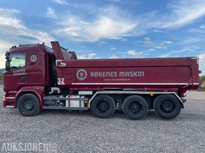 2016 Scania R580 8x4 Tridem Kombibil med kun 254000 km - Самоскид вантажівка: фото 4 2016 Scania R580 8x4 Tridem Kombibil med kun 254000 km - Самоскид вантажівка: фото 4