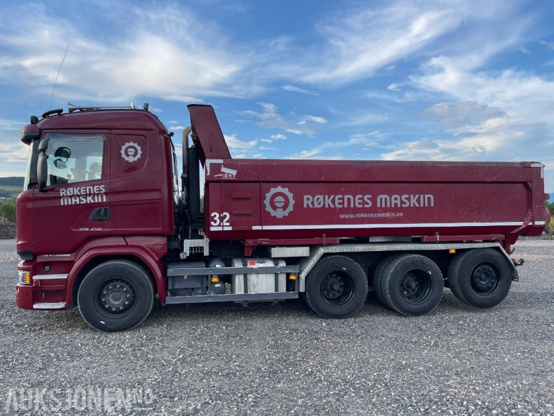 2016 Scania R580 8x4 Tridem Kombibil med kun 254000 km - Самоскид вантажівка: фото 3 2016 Scania R580 8x4 Tridem Kombibil med kun 254000 km - Самоскид вантажівка: фото 3