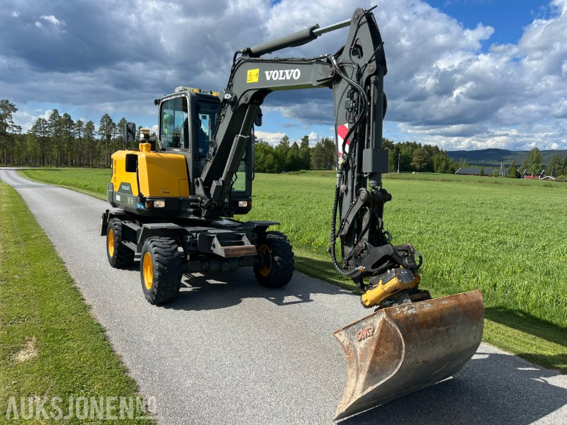 2016 Volvo EW60E hjulmaskin godt utstyrt hjulmaskin med henger - Екскаватор: фото 2 2016 Volvo EW60E hjulmaskin godt utstyrt hjulmaskin med henger - Екскаватор: фото 2