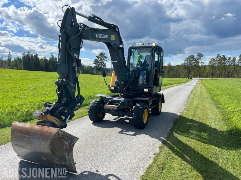 2016 Volvo EW60E hjulmaskin godt utstyrt hjulmaskin med henger - Екскаватор: фото 3 2016 Volvo EW60E hjulmaskin godt utstyrt hjulmaskin med henger - Екскаватор: фото 3