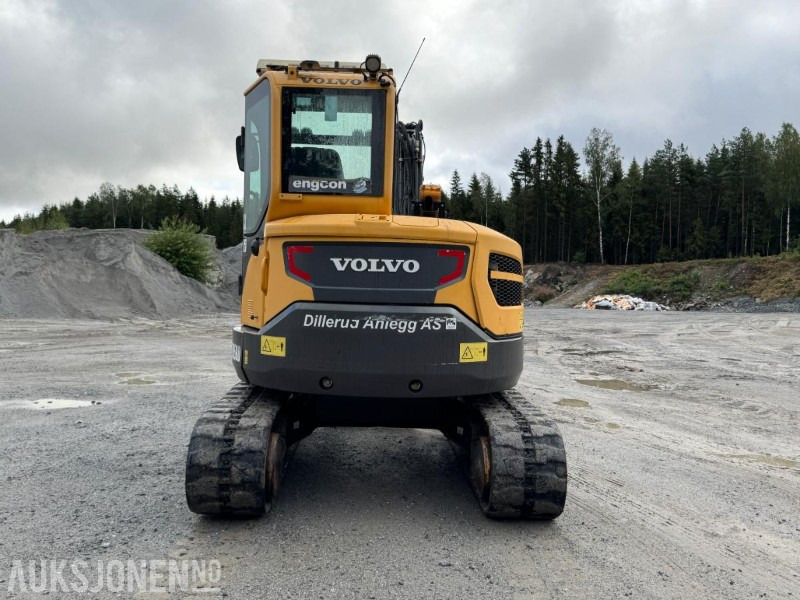 2016 Volvo ecr58d beltegraver 4301t, tiltrotator, pusseskuff,steinskuff - Міні-екскаватор: фото 5 2016 Volvo ecr58d beltegraver 4301t, tiltrotator, pusseskuff,steinskuff - Міні-екскаватор: фото 5