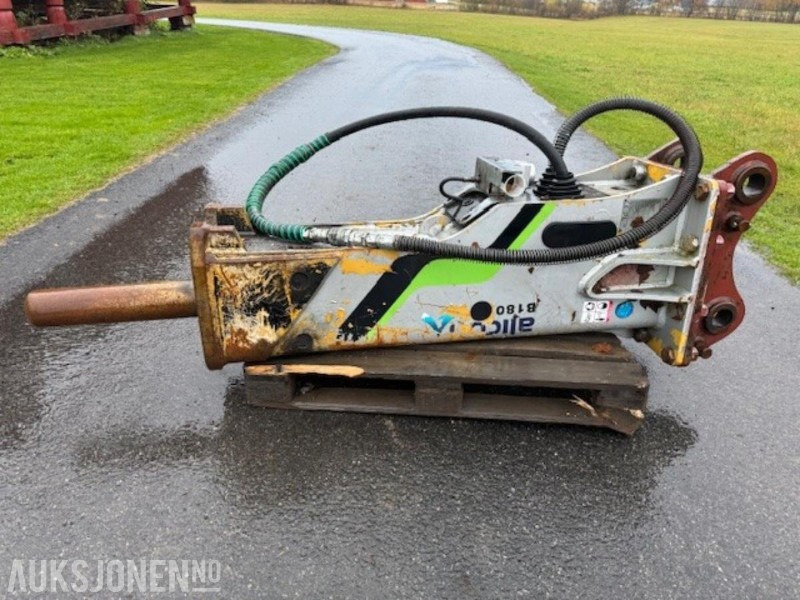 2018 Daemo Alicon B180 pigghammer med S70 feste - Будівельне обладнання: фото 1 2018 Daemo Alicon B180 pigghammer med S70 feste - Будівельне обладнання: фото 1