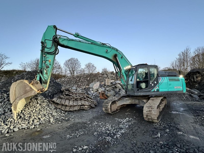 2018 Kobelco SK300LC-10 – Leica maskinstyring/SMP tiltrotator/2 skuffer, 5404 timer - Екскаватор: фото 1 2018 Kobelco SK300LC-10 – Leica maskinstyring/SMP tiltrotator/2 skuffer, 5404 timer - Екскаватор: фото 1