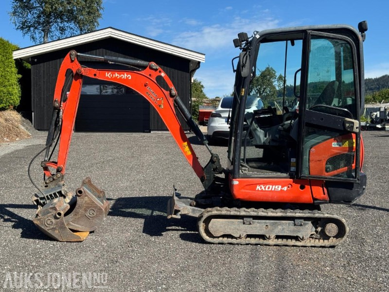 2018 Kubota KX019-4 minigraver med 3 skuffer - Міні-екскаватор: фото 2 2018 Kubota KX019-4 minigraver med 3 skuffer - Міні-екскаватор: фото 2