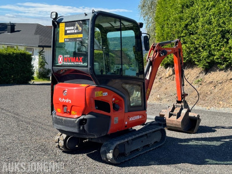 2018 Kubota KX019-4 minigraver med 3 skuffer - Міні-екскаватор: фото 5 2018 Kubota KX019-4 minigraver med 3 skuffer - Міні-екскаватор: фото 5