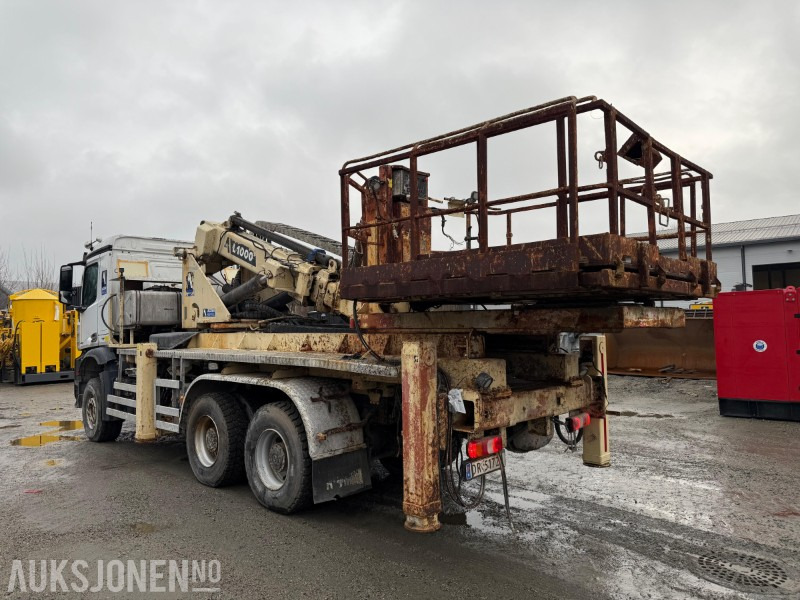 2018 Mercedes-Benz Arocs 2636 m Normet L1000 hydraulisk plattform, lav km, 1000kg kapasitet, 13 m rekkevidde - Вантажівка з маніпулятором: фото 5 2018 Mercedes-Benz Arocs 2636 m Normet L1000 hydraulisk plattform, lav km, 1000kg kapasitet, 13 m rekkevidde - Вантажівка з маніпулятором: фото 5