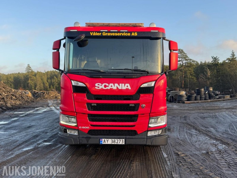 2018 SCANIA G500 TRIDEM KROKBIL JOAB, HARDOX DUMPERKASSE, SERVICEHISTORIKK, 306976 KM - Гаковий мультиліфт вантажівка: фото 4 2018 SCANIA G500 TRIDEM KROKBIL JOAB, HARDOX DUMPERKASSE, SERVICEHISTORIKK, 306976 KM - Гаковий мультиліфт вантажівка: фото 4