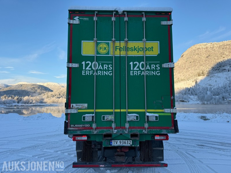 2018 Volvo FH 540 Skapbil med Bussbygg Volumax påbygg - Eu godkjent - Servicehistorikk - Вантажівка з закритим кузовом: фото 4 2018 Volvo FH 540 Skapbil med Bussbygg Volumax påbygg - Eu godkjent - Servicehistorikk - Вантажівка з закритим кузовом: фото 4