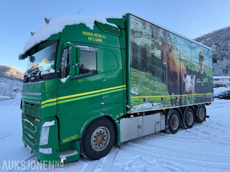 2018 Volvo FH 540 Skapbil med Bussbygg Volumax påbygg - Eu godkjent - Servicehistorikk - Вантажівка з закритим кузовом: фото 1 2018 Volvo FH 540 Skapbil med Bussbygg Volumax påbygg - Eu godkjent - Servicehistorikk - Вантажівка з закритим кузовом: фото 1