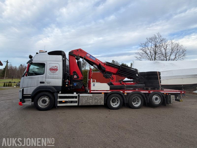 2018 Volvo FM500 Kranbil med HMF 5020K kran + Trailerbygg henger - Вантажівка з маніпулятором: фото 3 2018 Volvo FM500 Kranbil med HMF 5020K kran + Trailerbygg henger - Вантажівка з маніпулятором: фото 3