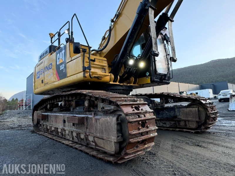 Екскаватор 2019 Cat 352FXE - Grade Control - Sentralsmøring - Bunkringspumpe - Serviceavtale: фото 11