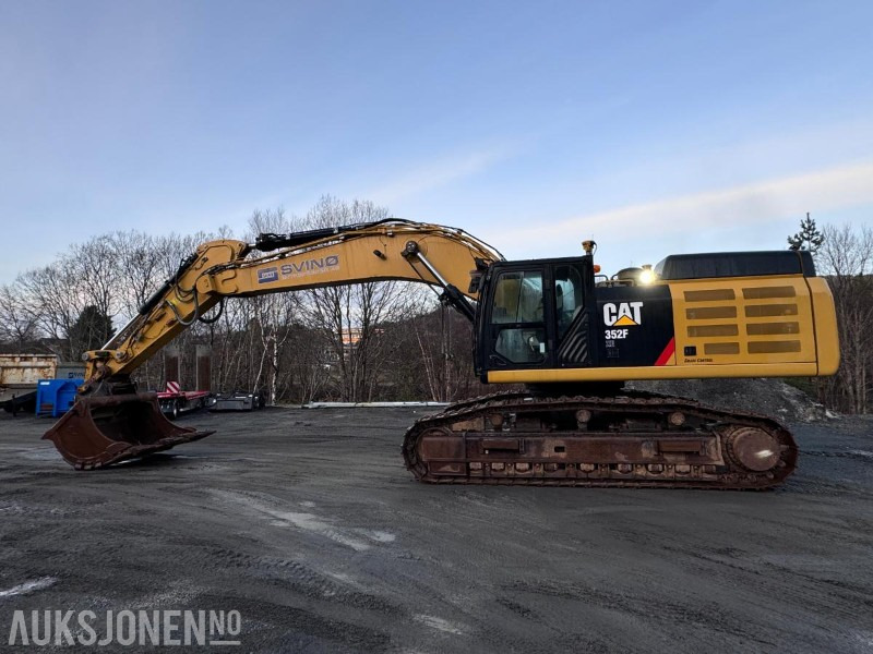 Екскаватор 2019 Cat 352FXE - Grade Control - Sentralsmøring - Bunkringspumpe - Serviceavtale: фото 6