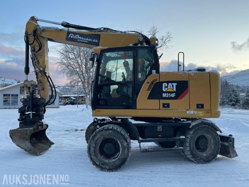 2019 Cat M314F Hjulgraver, 4840 timer, Tiltrotator, S60, maskinstyring, sertifisert til Juli 2026 - Екскаватор: фото 2 2019 Cat M314F Hjulgraver, 4840 timer, Tiltrotator, S60, maskinstyring, sertifisert til Juli 2026 - Екскаватор: фото 2