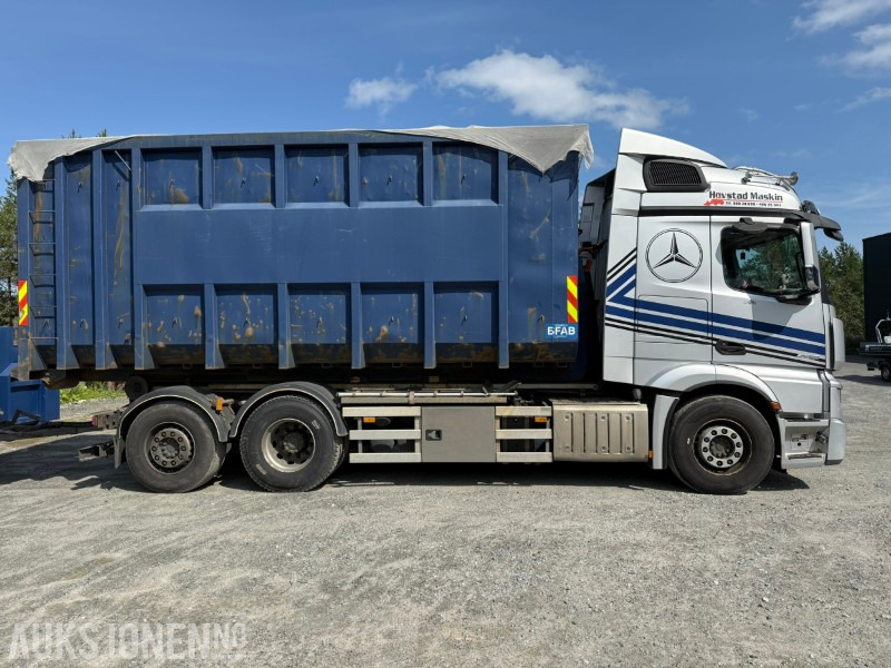 2019 Mercedes-Benz Actros Krokbil / Leveres Eugodkjent - Гаковий мультиліфт вантажівка: фото 4 2019 Mercedes-Benz Actros Krokbil / Leveres Eugodkjent - Гаковий мультиліфт вантажівка: фото 4