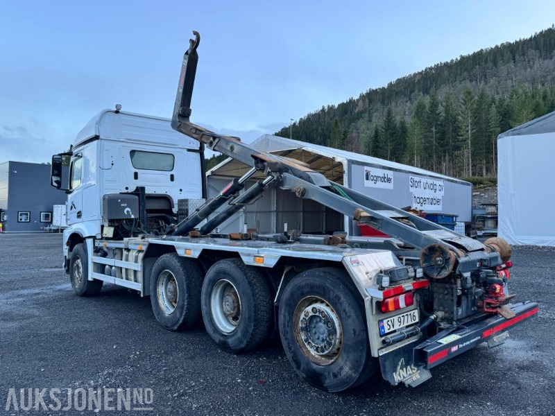 2019 Mercedes-Benz Arocs 3252 Tridem 8x4 Krokbil - Multilift XR22S - Navreduksjon - Hydraulisk underkjøringshinder - EU godkjent - Гаковий мультиліфт вантажівка: фото 5 2019 Mercedes-Benz Arocs 3252 Tridem 8x4 Krokbil - Multilift XR22S - Navreduksjon - Hydraulisk underkjøringshinder - EU godkjent - Гаковий мультиліфт вантажівка: фото 5