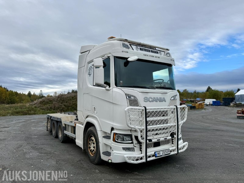 2019 Scania R500 tridem (8X4) KROKBIL - Joab L24 krok - Ny EU-godkjenning - Гаковий мультиліфт вантажівка: фото 3 2019 Scania R500 tridem (8X4) KROKBIL - Joab L24 krok - Ny EU-godkjenning - Гаковий мультиліфт вантажівка: фото 3