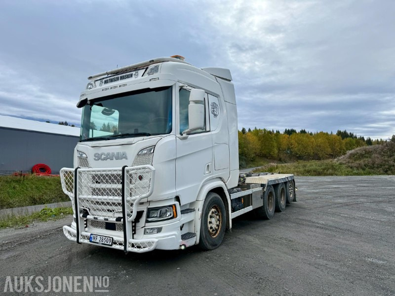 2019 Scania R500 tridem (8X4) KROKBIL - Joab L24 krok - Ny EU-godkjenning - Гаковий мультиліфт вантажівка: фото 1 2019 Scania R500 tridem (8X4) KROKBIL - Joab L24 krok - Ny EU-godkjenning - Гаковий мультиліфт вантажівка: фото 1