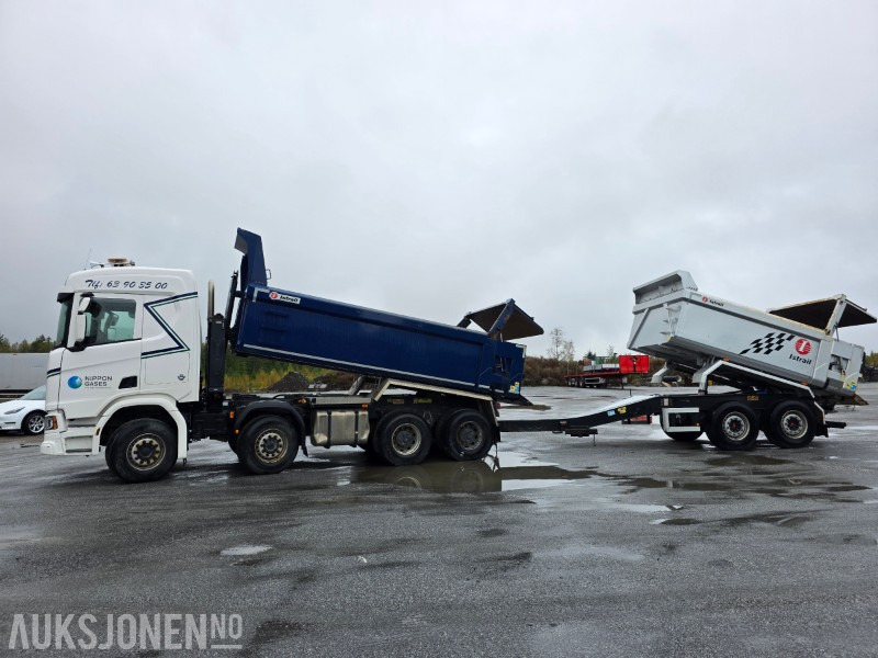 2019 Scania R650 8X4 tippbil med ISTRAIL henger Lav kilometer - Самоскид вантажівка: фото 4 2019 Scania R650 8X4 tippbil med ISTRAIL henger Lav kilometer - Самоскид вантажівка: фото 4