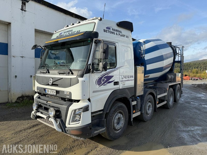 2019 Volvo FMX Betongbil 8X4 EURO6 237166 km - EU godkjent - Автобетонозмішувач: фото 1 2019 Volvo FMX Betongbil 8X4 EURO6 237166 km - EU godkjent - Автобетонозмішувач: фото 1