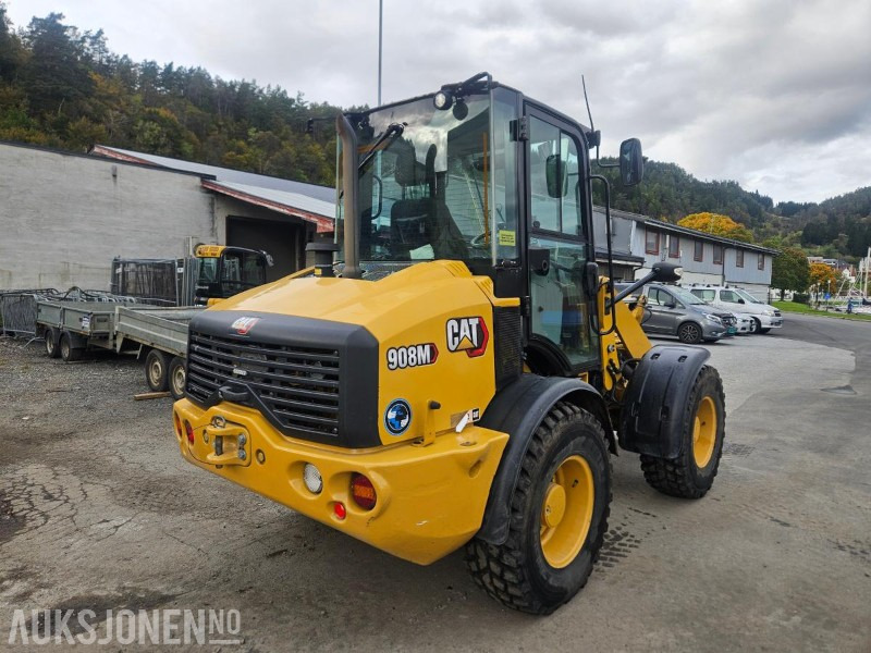 2020 Cat 908M 1.3m3 Skuffe. Pallegaffel - Колісний навантажувач: фото 5 2020 Cat 908M 1.3m3 Skuffe. Pallegaffel - Колісний навантажувач: фото 5