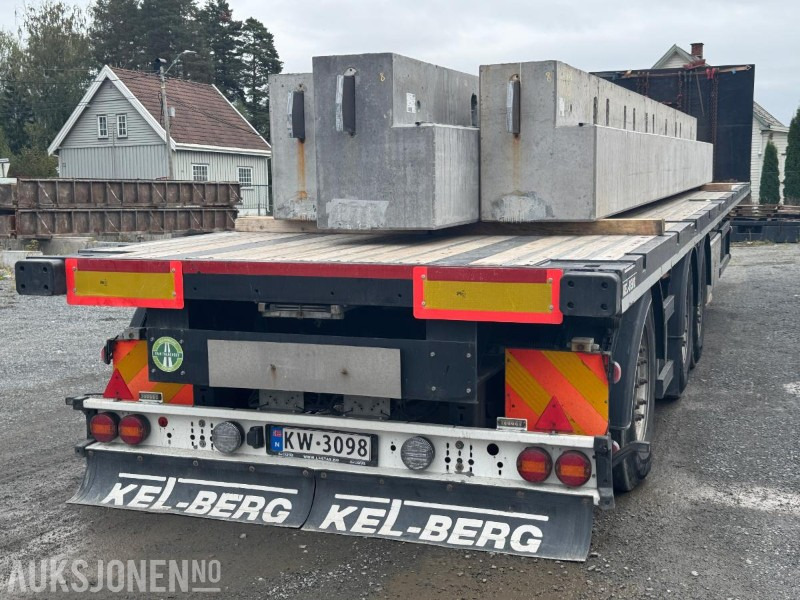 2020 Kel-Berg retthenger / 36720 kg nyttelast / 54 224 km - Бортовий напівпричіп/ Платформа: фото 4 2020 Kel-Berg retthenger / 36720 kg nyttelast / 54 224 km - Бортовий напівпричіп/ Платформа: фото 4