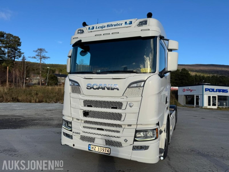 2020 Scania R580 CHASSIS, V8, EURO 6, SVING AKSEL 3, DIESELVARMER, - Вантажівка шасі: фото 2 2020 Scania R580 CHASSIS, V8, EURO 6, SVING AKSEL 3, DIESELVARMER, - Вантажівка шасі: фото 2