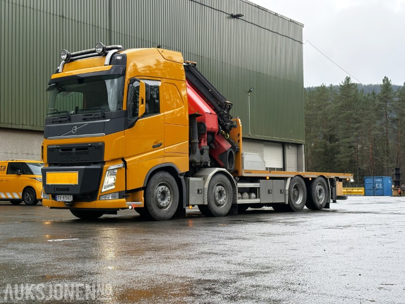 2020 Volvo FH540 Euro6T 8X2 kranbil - Palfinger PK 78002 SH - 54 824 km - Вантажівка з маніпулятором: фото 1 2020 Volvo FH540 Euro6T 8X2 kranbil - Palfinger PK 78002 SH - 54 824 km - Вантажівка з маніпулятором: фото 1