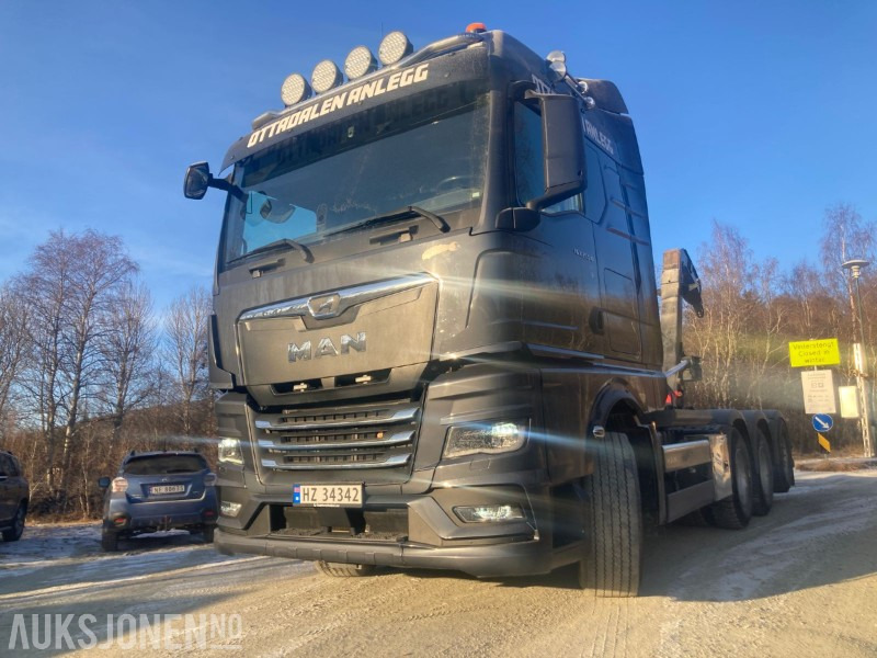 2021 MAN TGX krokbil med dumperkasse og kranflak. 8X4 EURO 6 - Гаковий мультиліфт вантажівка: фото 4 2021 MAN TGX krokbil med dumperkasse og kranflak. 8X4 EURO 6 - Гаковий мультиліфт вантажівка: фото 4