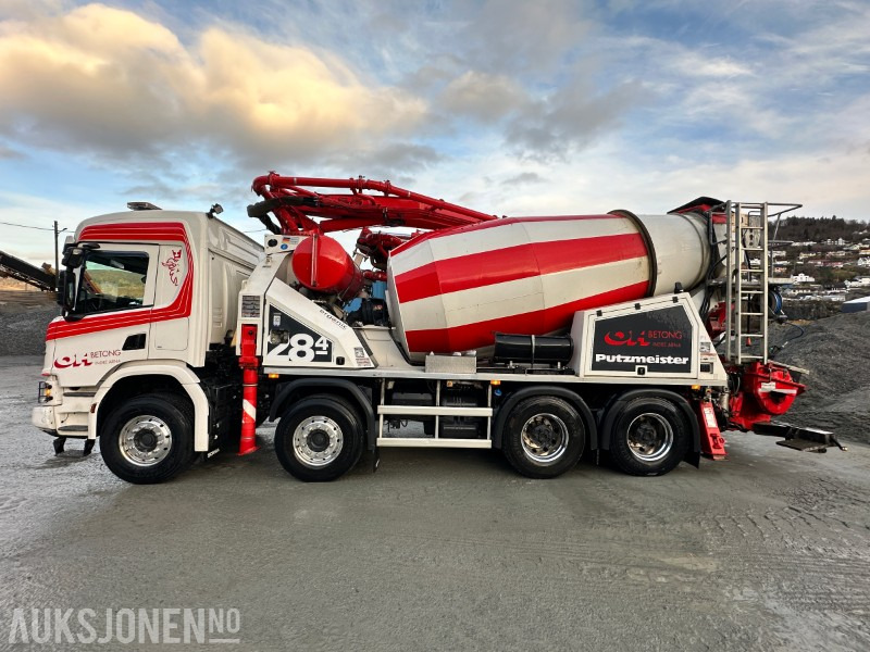 2021 Scania P500XT 8X4 Putzmeister PUMI 28-4Betongpumpe, 83413km - Автобетонозмішувач: фото 2 2021 Scania P500XT 8X4 Putzmeister PUMI 28-4Betongpumpe, 83413km - Автобетонозмішувач: фото 2