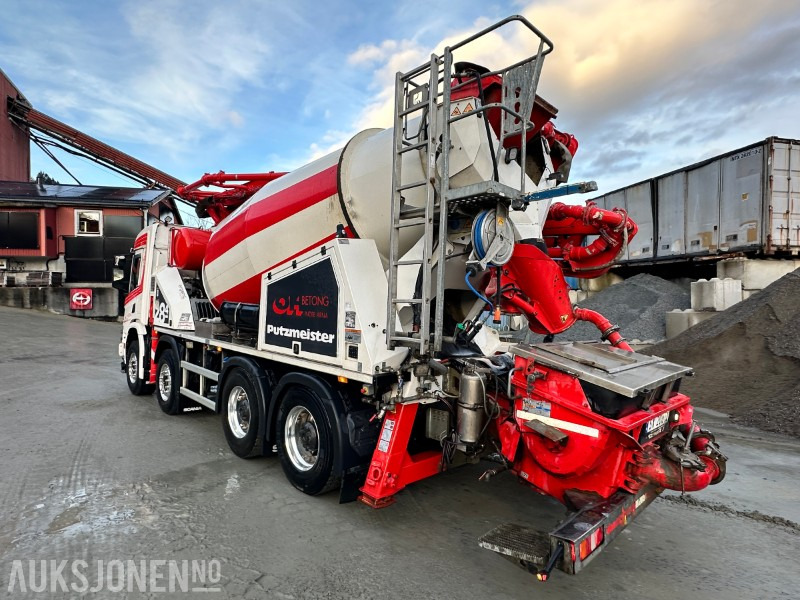 2021 Scania P500XT 8X4 Putzmeister PUMI 28-4Betongpumpe, 83413km - Автобетонозмішувач: фото 3 2021 Scania P500XT 8X4 Putzmeister PUMI 28-4Betongpumpe, 83413km - Автобетонозмішувач: фото 3