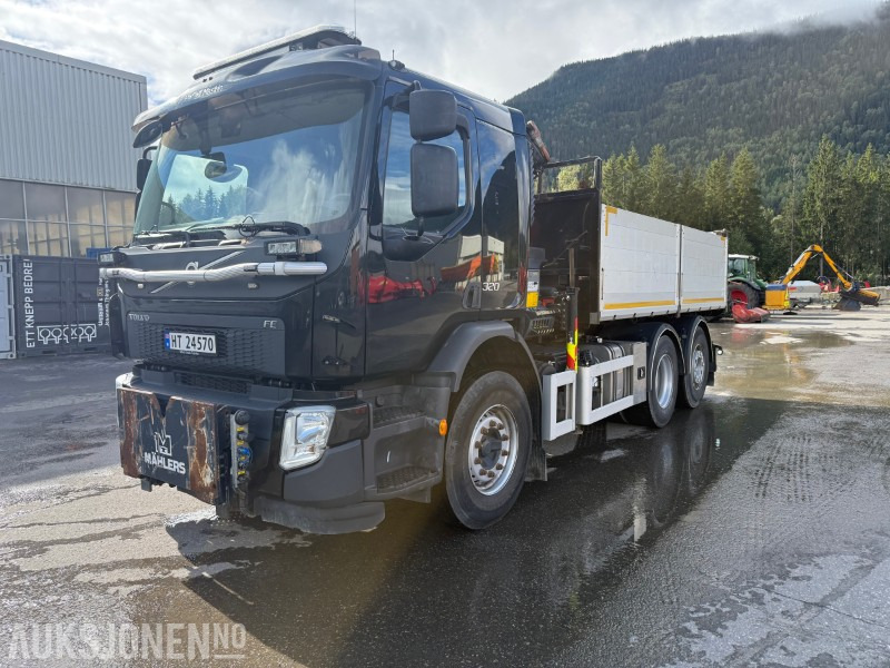 2021 Volvo FE BRØYTERIGGET KRANBIL - Вантажівка з маніпулятором: фото 1 2021 Volvo FE BRØYTERIGGET KRANBIL - Вантажівка з маніпулятором: фото 1