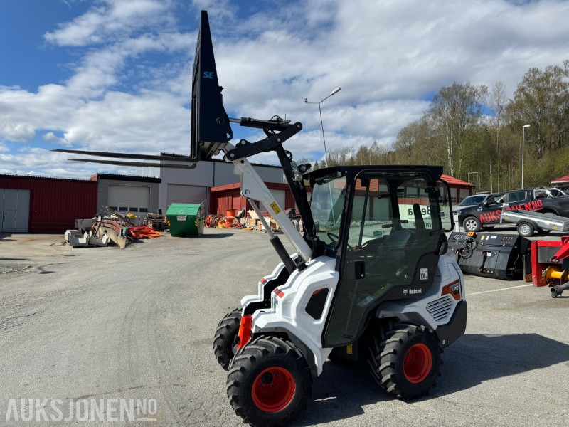 2022 Bobcat L23 kompaktlaster med skuffe, gafler og hydraulisksnøskjær - Міні-навантажувач: фото 3 2022 Bobcat L23 kompaktlaster med skuffe, gafler og hydraulisksnøskjær - Міні-навантажувач: фото 3