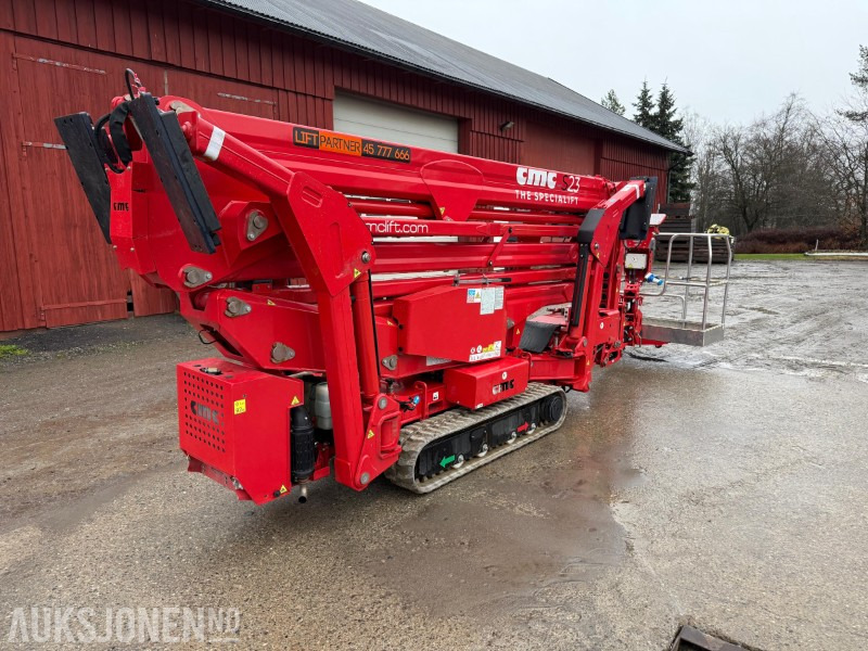 2022 CMC S23 spiderlift, 23m arb.høyde, automatisk nivellering, merkefrie belter, radiokontroll, Diesel/ 230V - Підйомник: фото 5 2022 CMC S23 spiderlift, 23m arb.høyde, automatisk nivellering, merkefrie belter, radiokontroll, Diesel/ 230V - Підйомник: фото 5