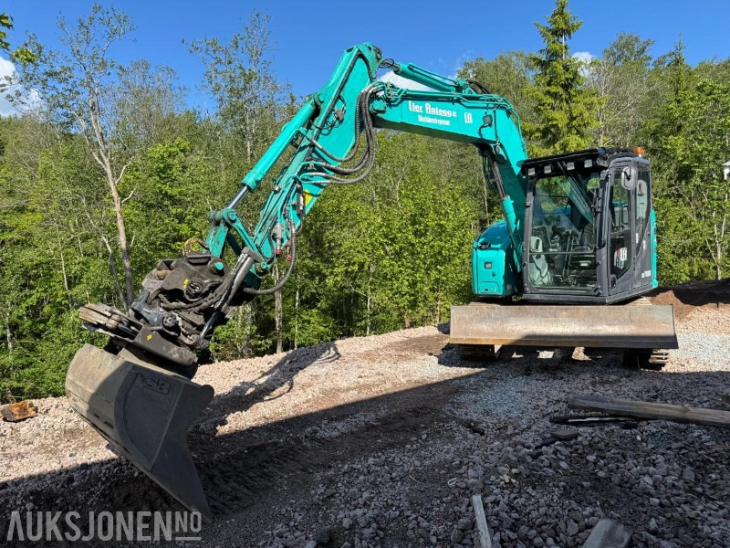 Екскаватор 2022 Kobelco SK75SR-7 / Tiltrotator / 866 timer: фото 1