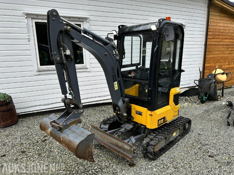 2022 NEX N18 Minigraver – Kubota motor – 5 skuffer (ubrukt hydraulisk pusseskuffe), kun 89 timer - Міні-екскаватор: фото 1 2022 NEX N18 Minigraver – Kubota motor – 5 skuffer (ubrukt hydraulisk pusseskuffe), kun 89 timer - Міні-екскаватор: фото 1